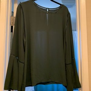 Long sleeve blouse